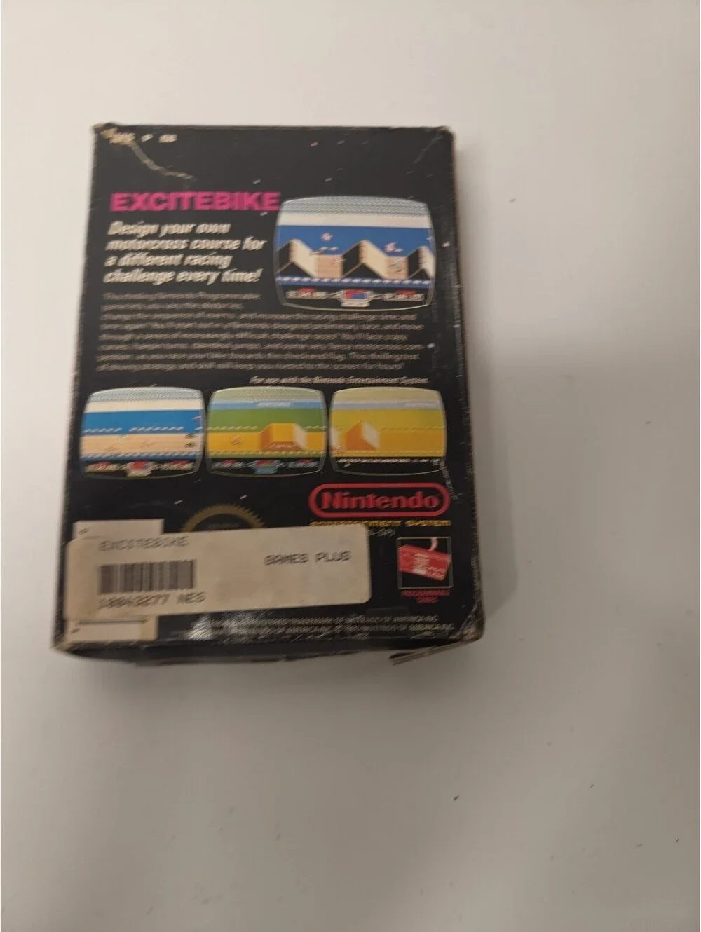 Excitebike (Nintendo Entertainment System CIB Original Styrofoam
